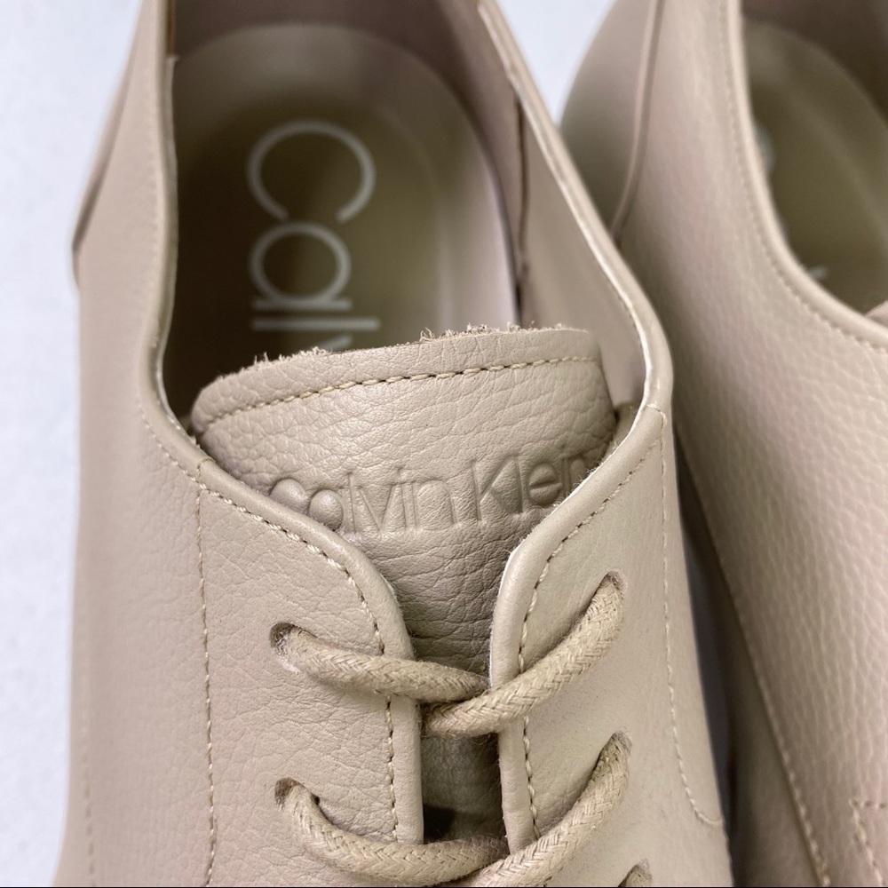 CALVIN Klein Teodor Soft Tumbled Leather Sneakers - Picture 9 of 12